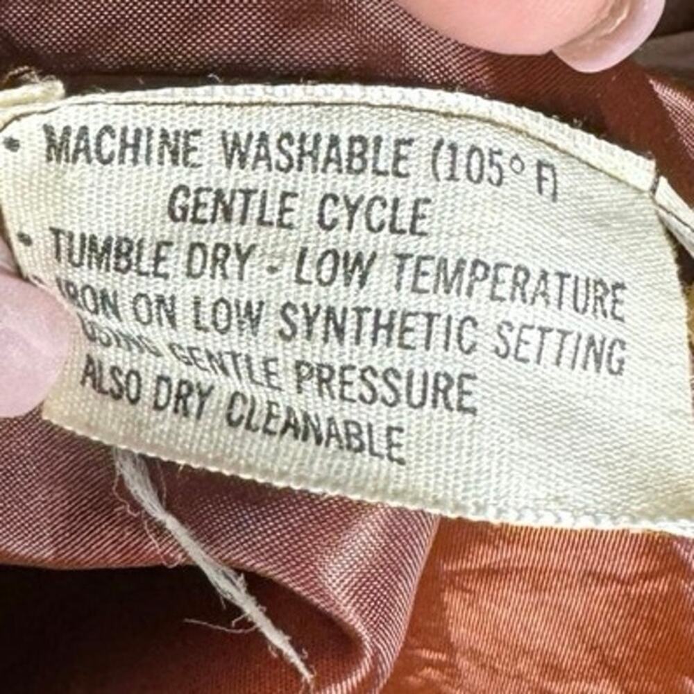 VINTAGE JERRY SILVERMAN SUEDE TRENCH COAT BROWN GORGEOUSE MADE IN USA - Picture 10 of 11